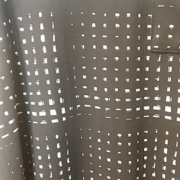 Lularoe xxs new black white print Carly dress - Picture 6 of 6